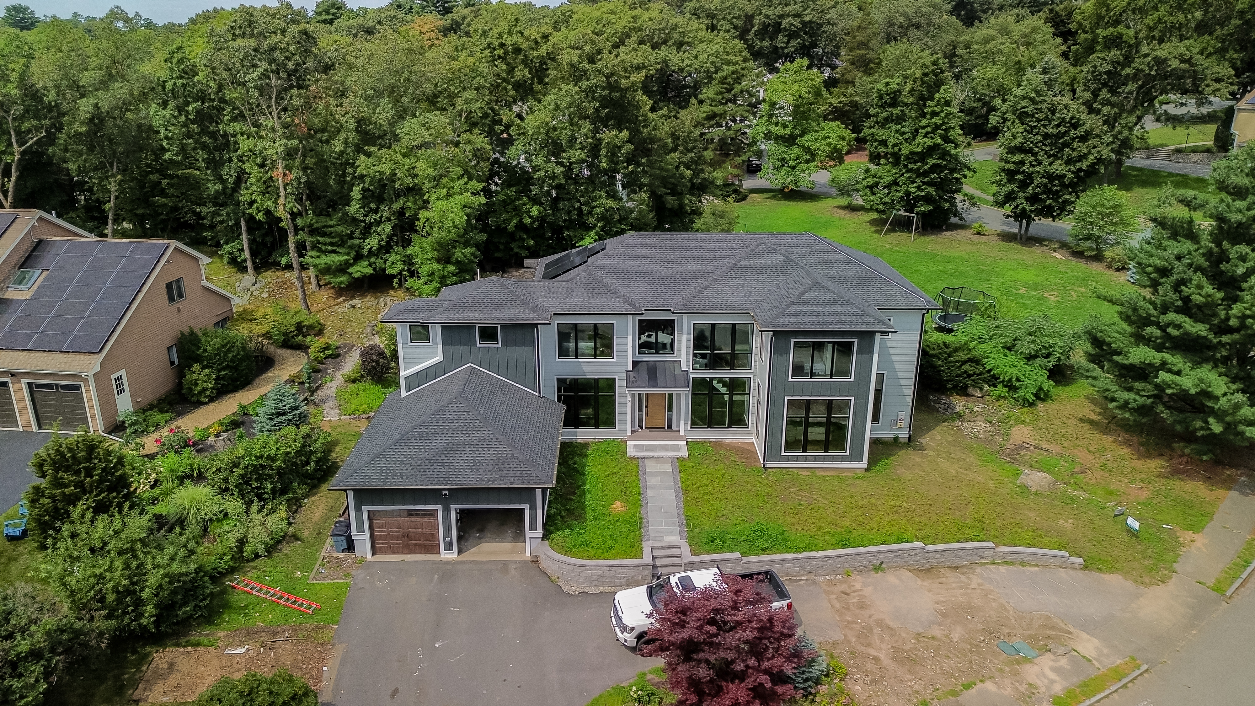 Custom home construction completed by FS Construction